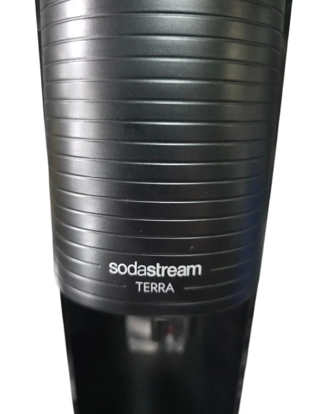 SodaStream Terra Black Sparkling Carbonated Water Club Soda Maker *Machine Only*